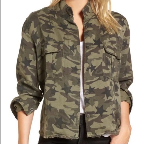 Rails Jackets & Blazers - Rails Olive Camo Star Utility Jacket